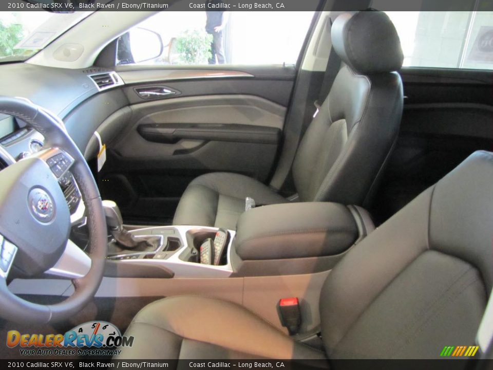 2010 Cadillac SRX V6 Black Raven / Ebony/Titanium Photo #15