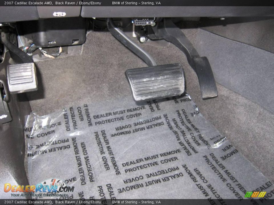 2007 Cadillac Escalade AWD Black Raven / Ebony/Ebony Photo #21