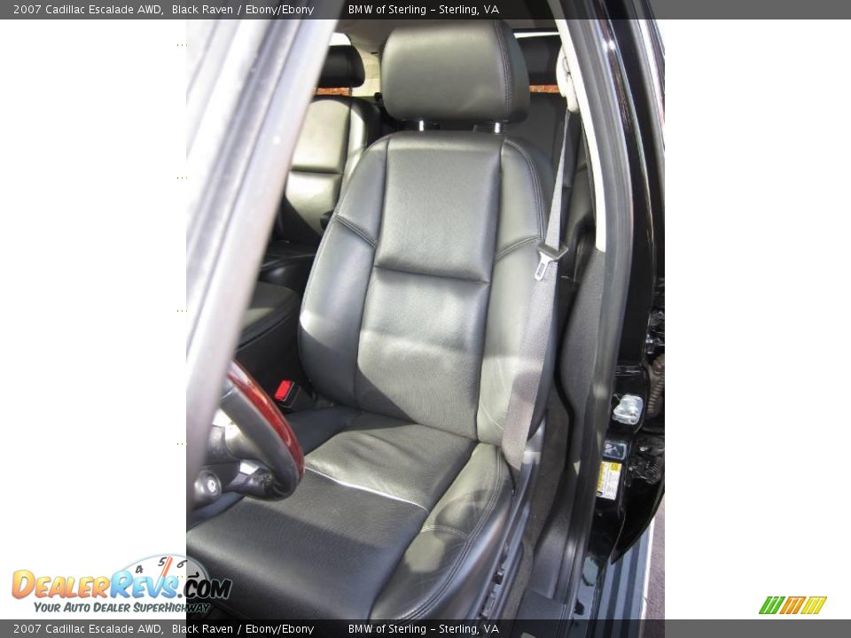 2007 Cadillac Escalade AWD Black Raven / Ebony/Ebony Photo #22