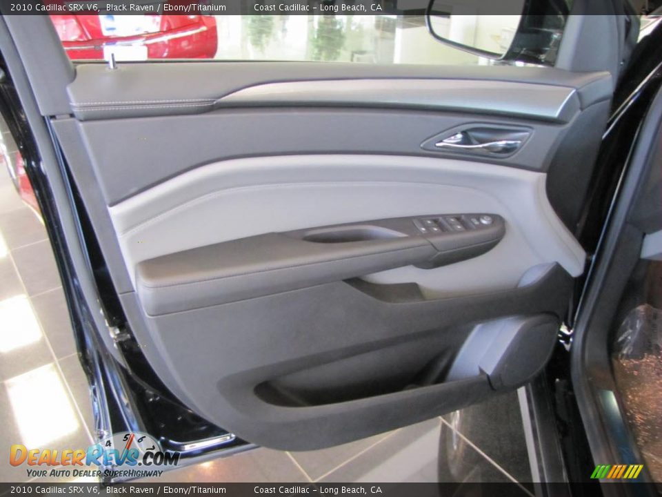 2010 Cadillac SRX V6 Black Raven / Ebony/Titanium Photo #18