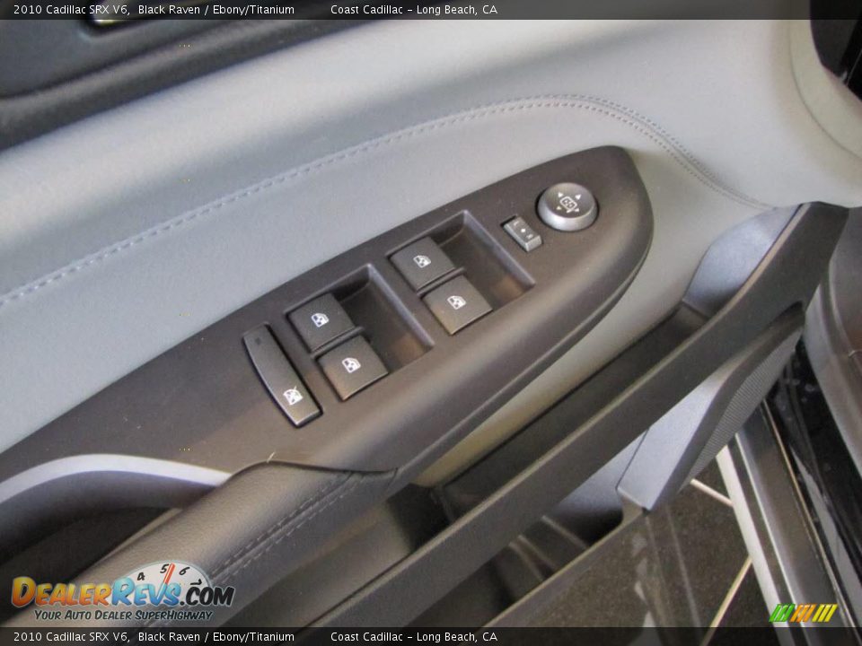 2010 Cadillac SRX V6 Black Raven / Ebony/Titanium Photo #19
