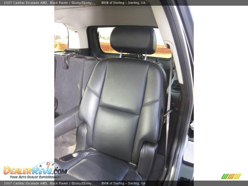 2007 Cadillac Escalade AWD Black Raven / Ebony/Ebony Photo #24