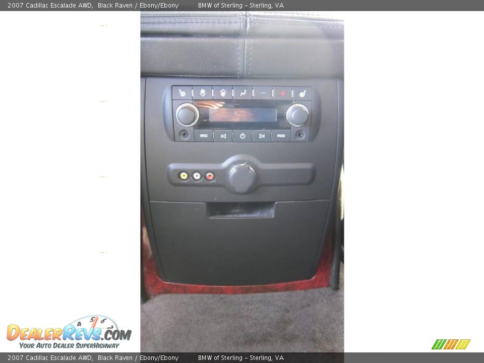 2007 Cadillac Escalade AWD Black Raven / Ebony/Ebony Photo #25