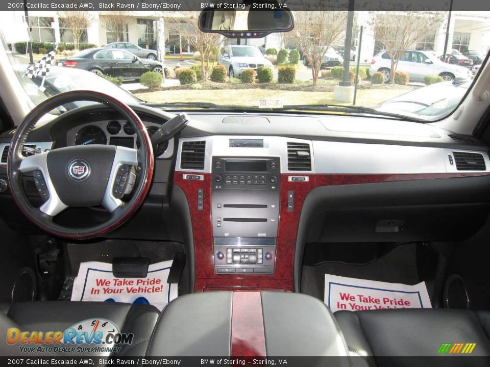 2007 Cadillac Escalade AWD Black Raven / Ebony/Ebony Photo #27