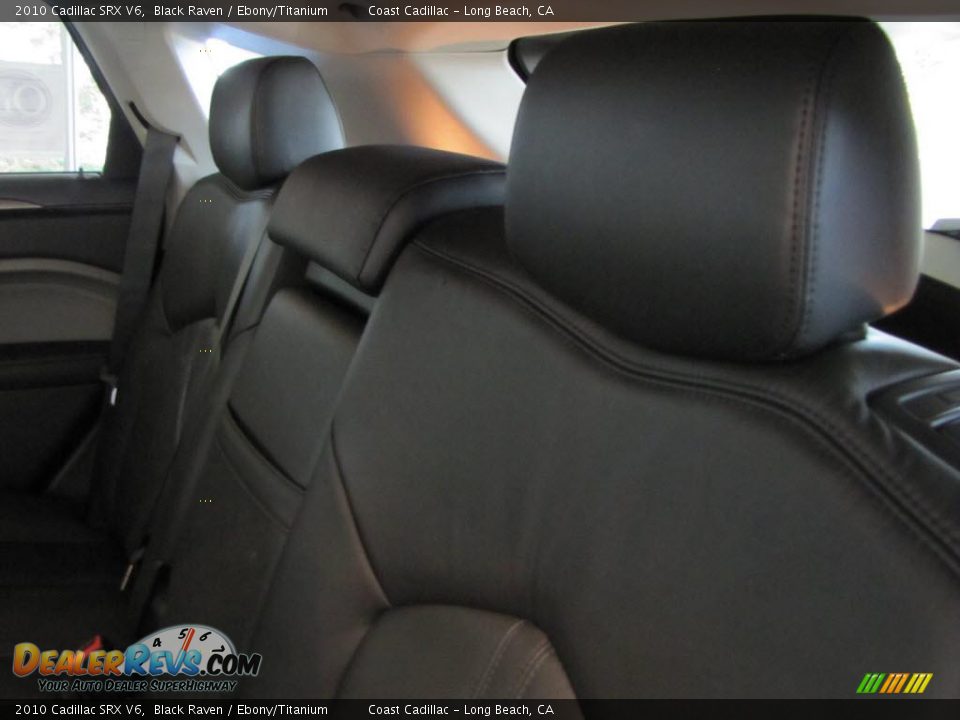2010 Cadillac SRX V6 Black Raven / Ebony/Titanium Photo #23