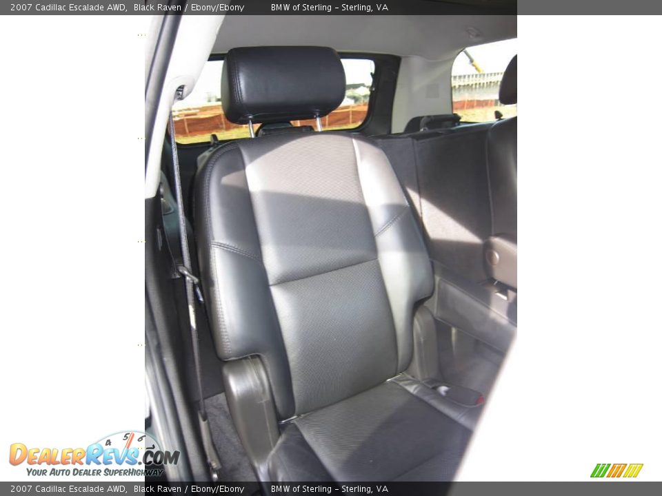 2007 Cadillac Escalade AWD Black Raven / Ebony/Ebony Photo #30