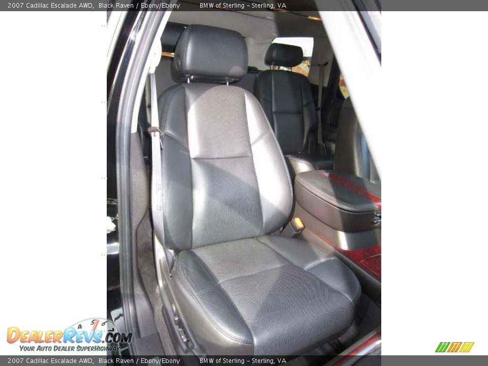 2007 Cadillac Escalade AWD Black Raven / Ebony/Ebony Photo #31