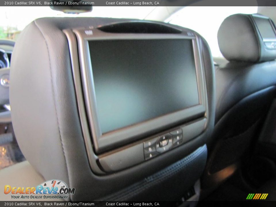 2010 Cadillac SRX V6 Black Raven / Ebony/Titanium Photo #25