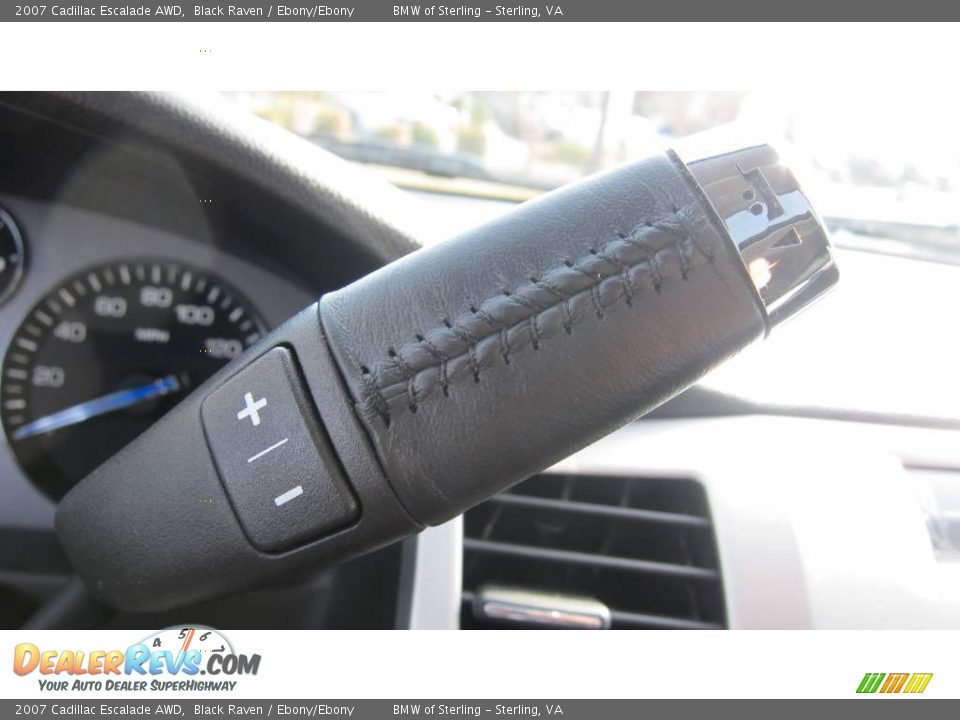2007 Cadillac Escalade AWD Black Raven / Ebony/Ebony Photo #34