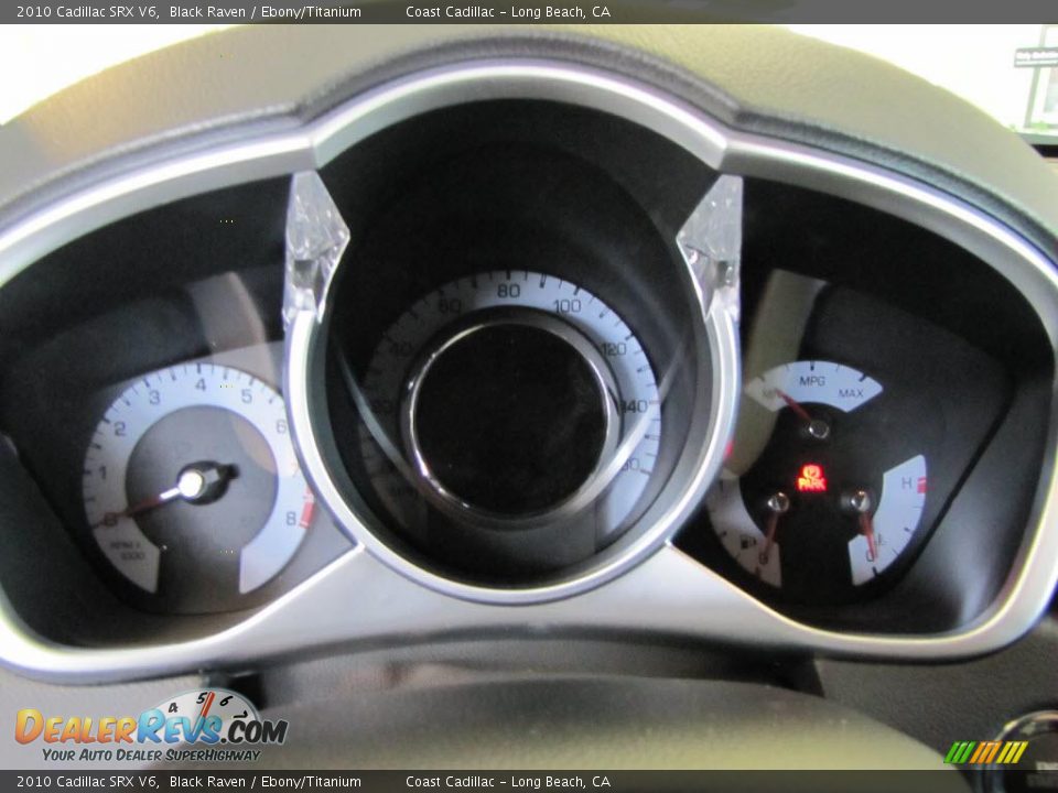 2010 Cadillac SRX V6 Black Raven / Ebony/Titanium Photo #27