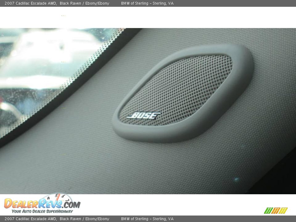 2007 Cadillac Escalade AWD Black Raven / Ebony/Ebony Photo #35