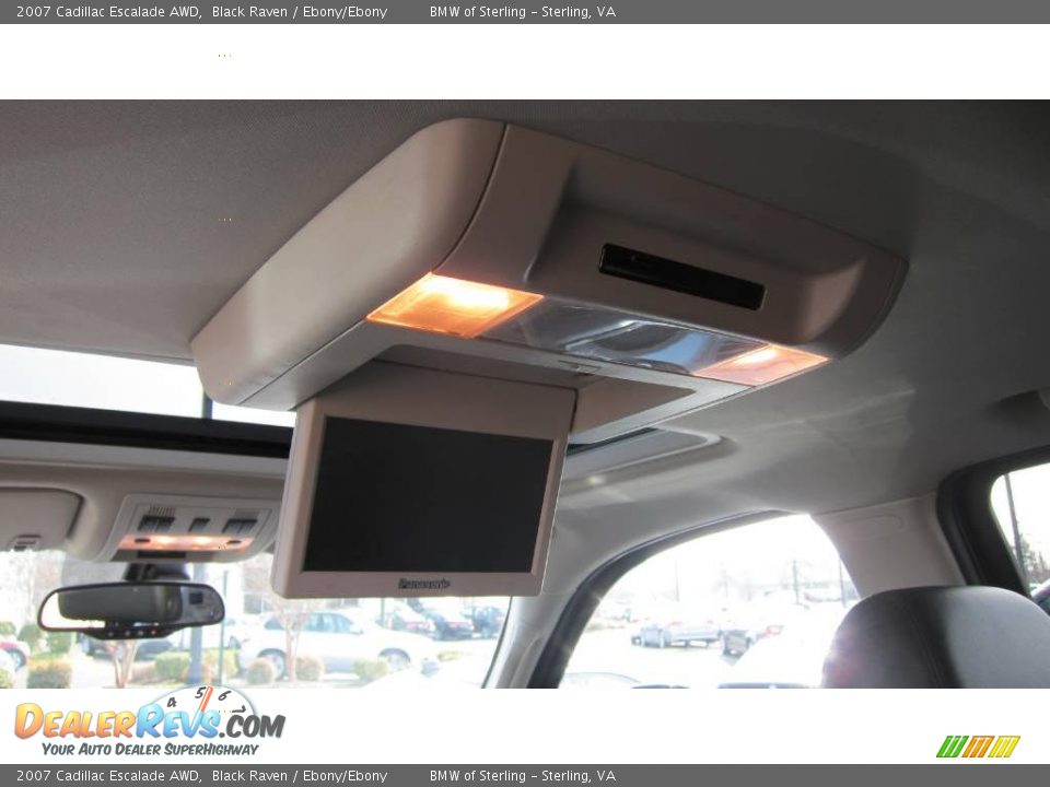 2007 Cadillac Escalade AWD Black Raven / Ebony/Ebony Photo #36