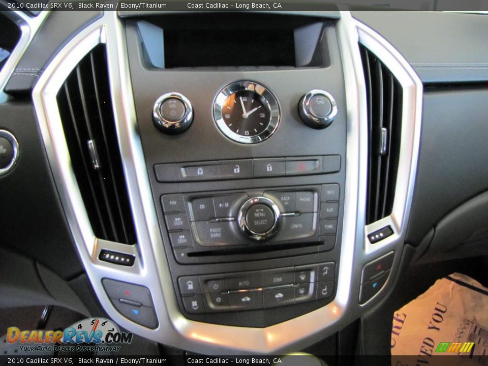 2010 Cadillac SRX V6 Black Raven / Ebony/Titanium Photo #29