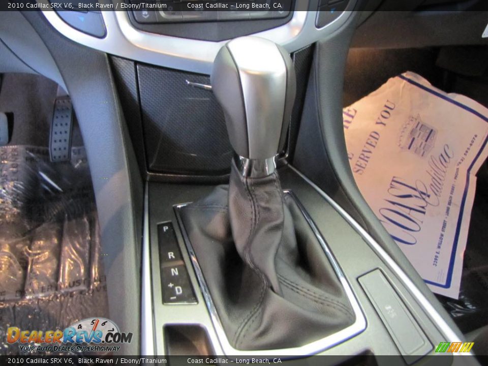 2010 Cadillac SRX V6 Black Raven / Ebony/Titanium Photo #30