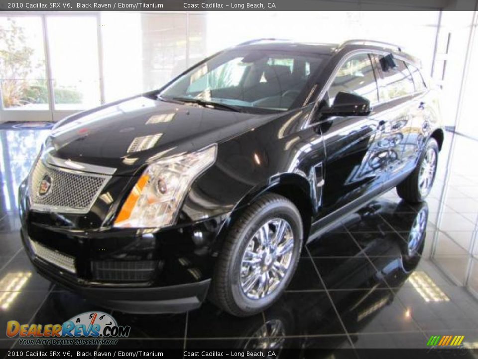 2010 Cadillac SRX V6 Black Raven / Ebony/Titanium Photo #33