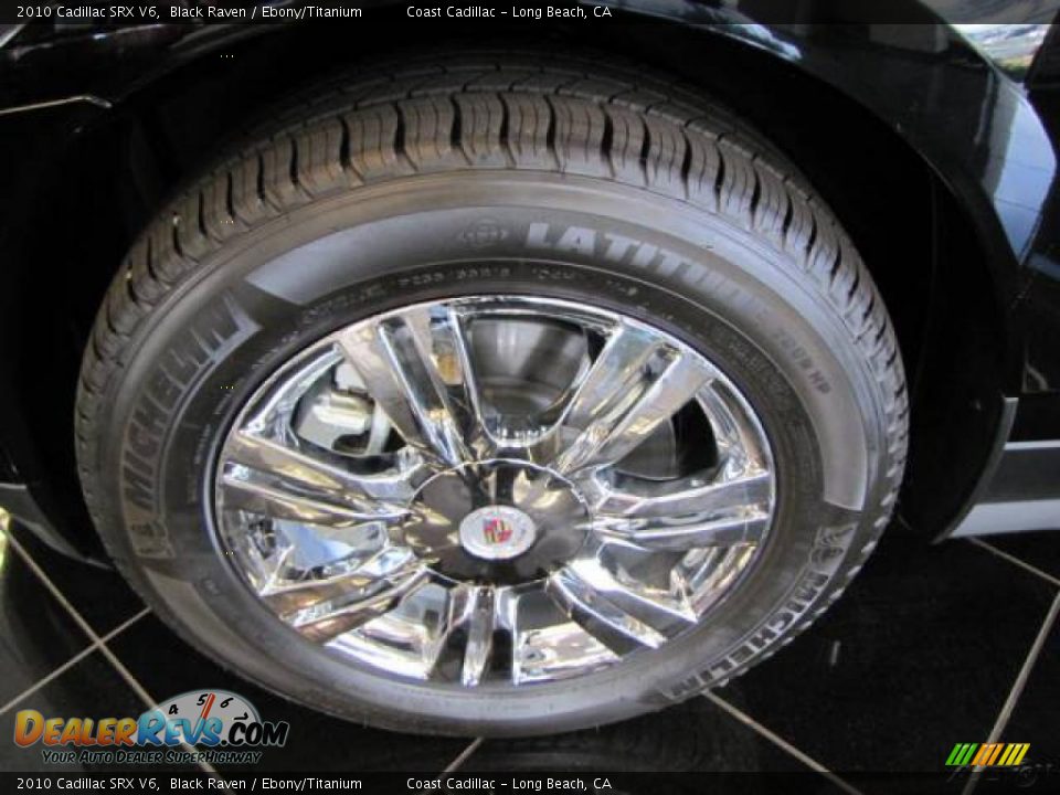2010 Cadillac SRX V6 Black Raven / Ebony/Titanium Photo #34