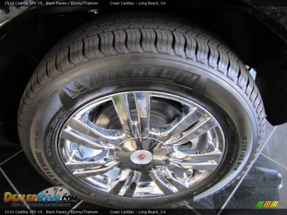 2010 Cadillac SRX V6 Black Raven / Ebony/Titanium Photo #36