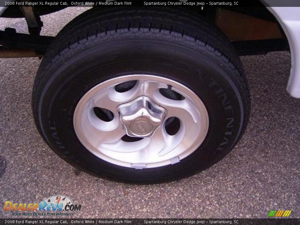 2008 Ford Ranger XL Regular Cab Oxford White / Medium Dark Flint Photo #11