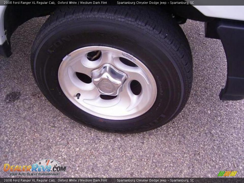 2008 Ford Ranger XL Regular Cab Oxford White / Medium Dark Flint Photo #13