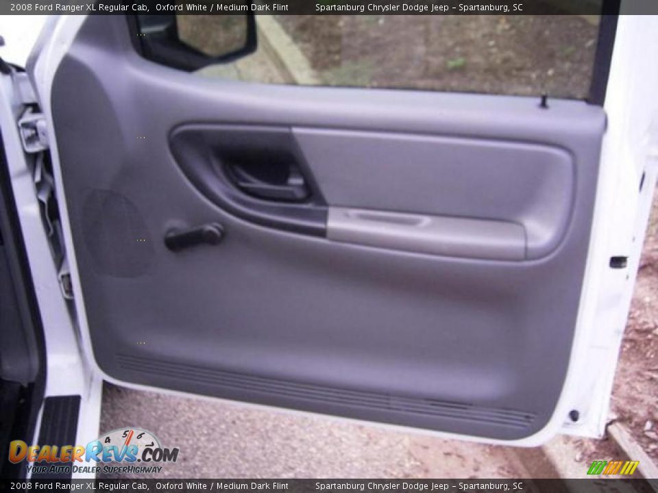 2008 Ford Ranger XL Regular Cab Oxford White / Medium Dark Flint Photo #19