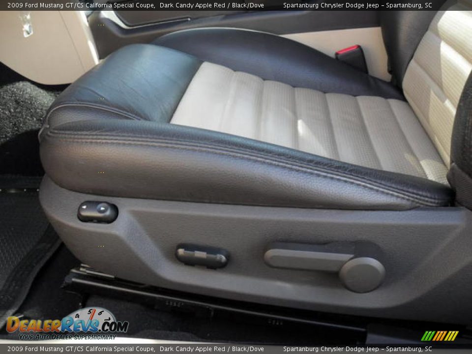 2009 Ford Mustang GT/CS California Special Coupe Dark Candy Apple Red / Black/Dove Photo #9