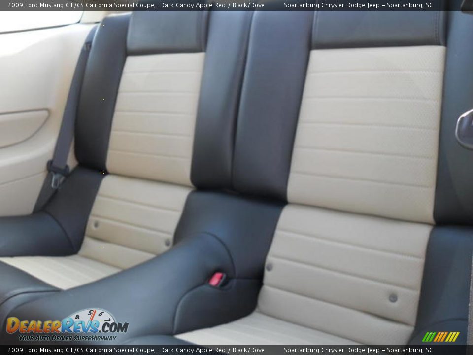 2009 Ford Mustang GT/CS California Special Coupe Dark Candy Apple Red / Black/Dove Photo #11