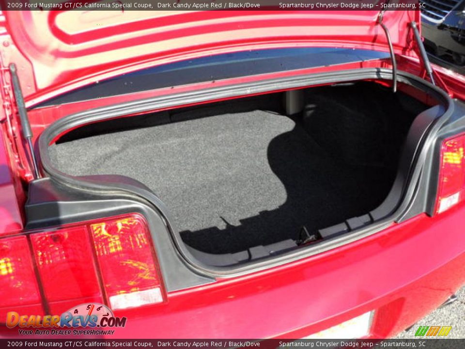 2009 Ford Mustang GT/CS California Special Coupe Dark Candy Apple Red / Black/Dove Photo #12