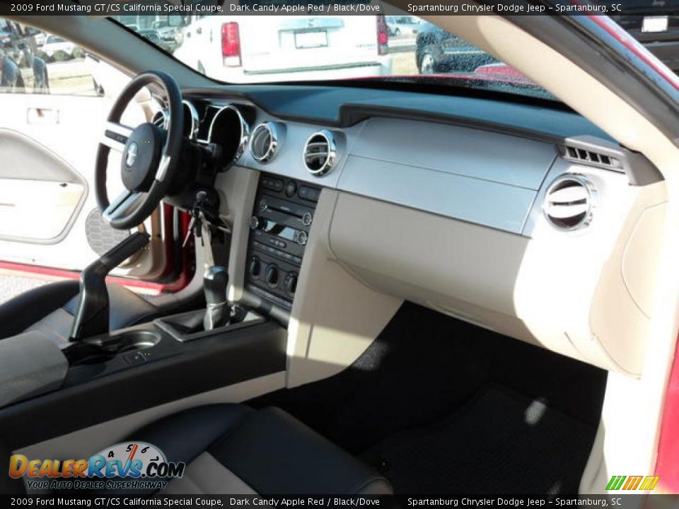 2009 Ford Mustang GT/CS California Special Coupe Dark Candy Apple Red / Black/Dove Photo #15