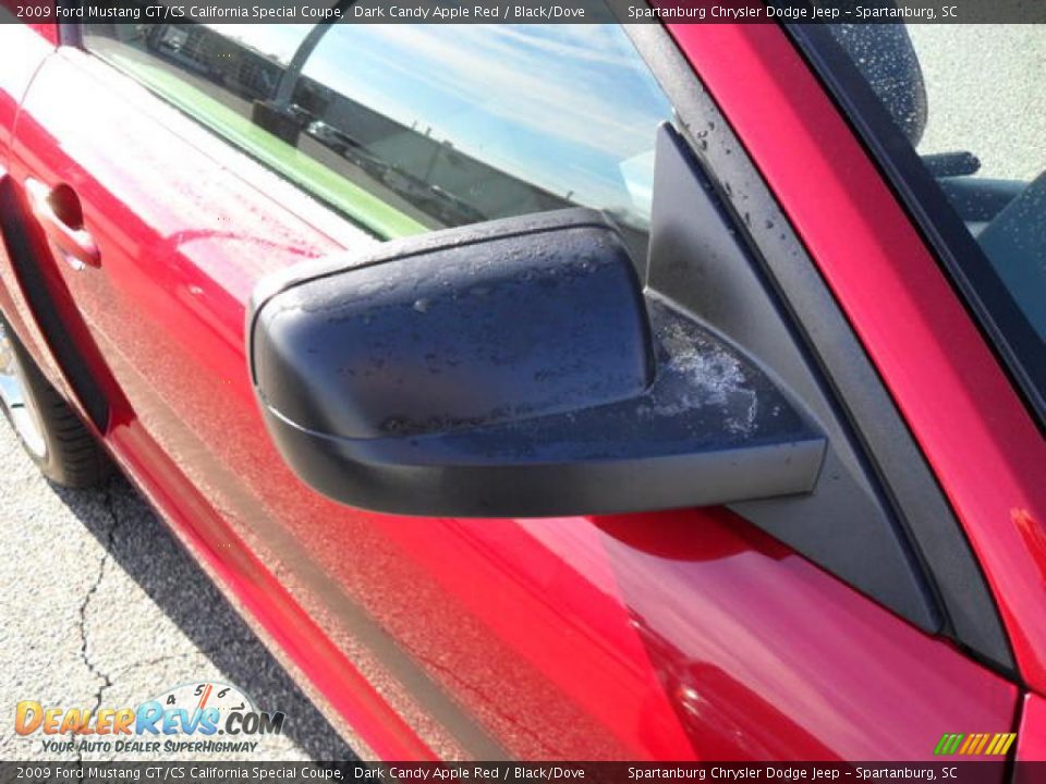 2009 Ford Mustang GT/CS California Special Coupe Dark Candy Apple Red / Black/Dove Photo #18
