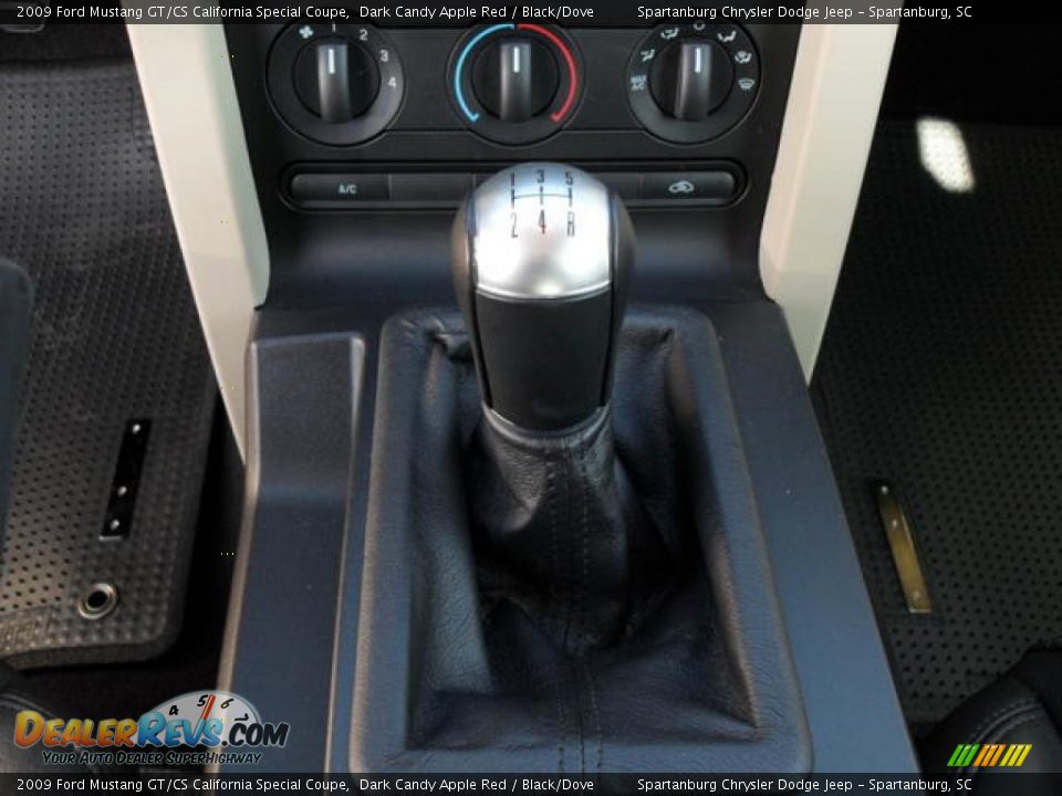 2009 Ford Mustang GT/CS California Special Coupe Dark Candy Apple Red / Black/Dove Photo #22