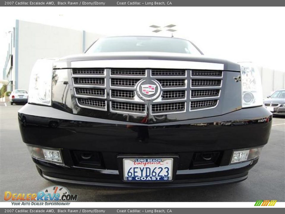 2007 Cadillac Escalade AWD Black Raven / Ebony/Ebony Photo #2