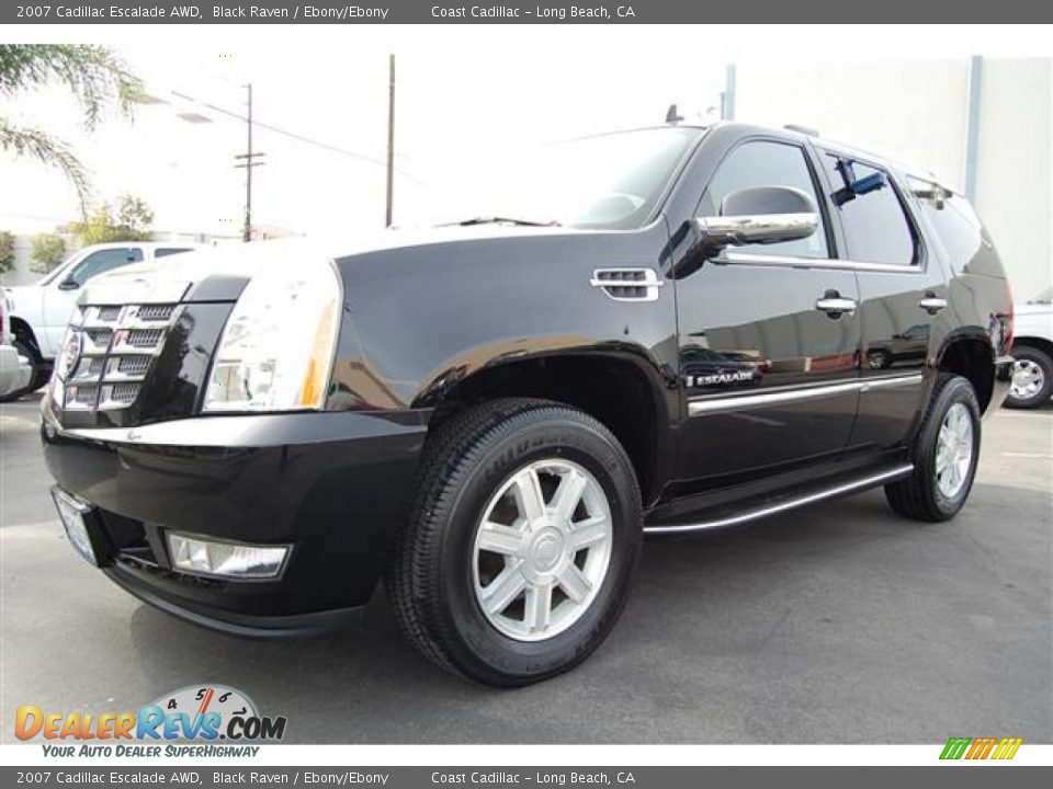2007 Cadillac Escalade AWD Black Raven / Ebony/Ebony Photo #3