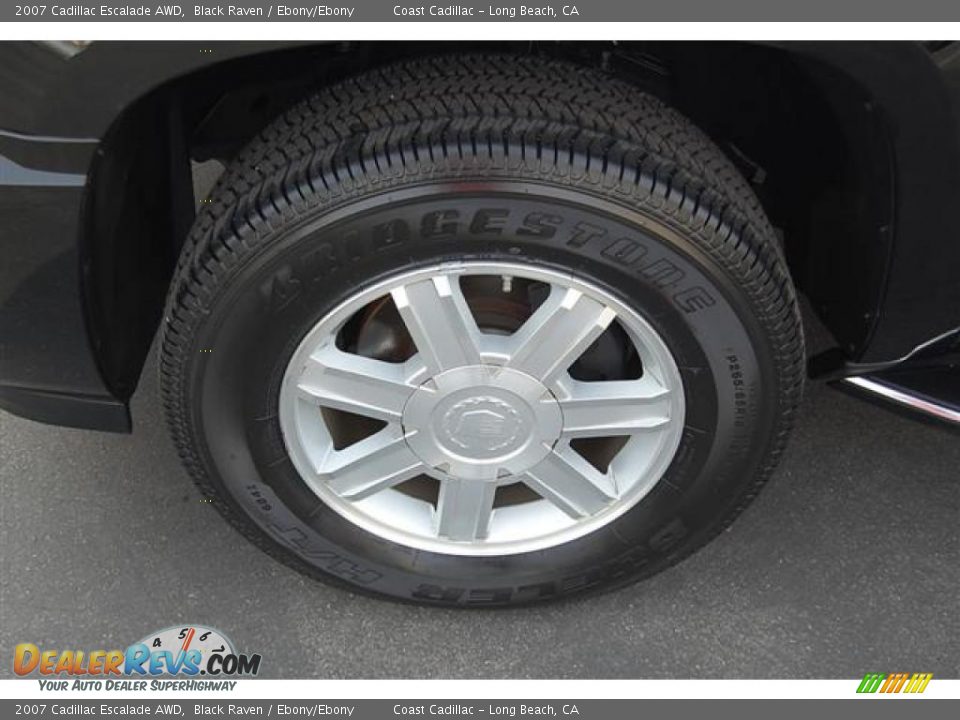 2007 Cadillac Escalade AWD Black Raven / Ebony/Ebony Photo #4