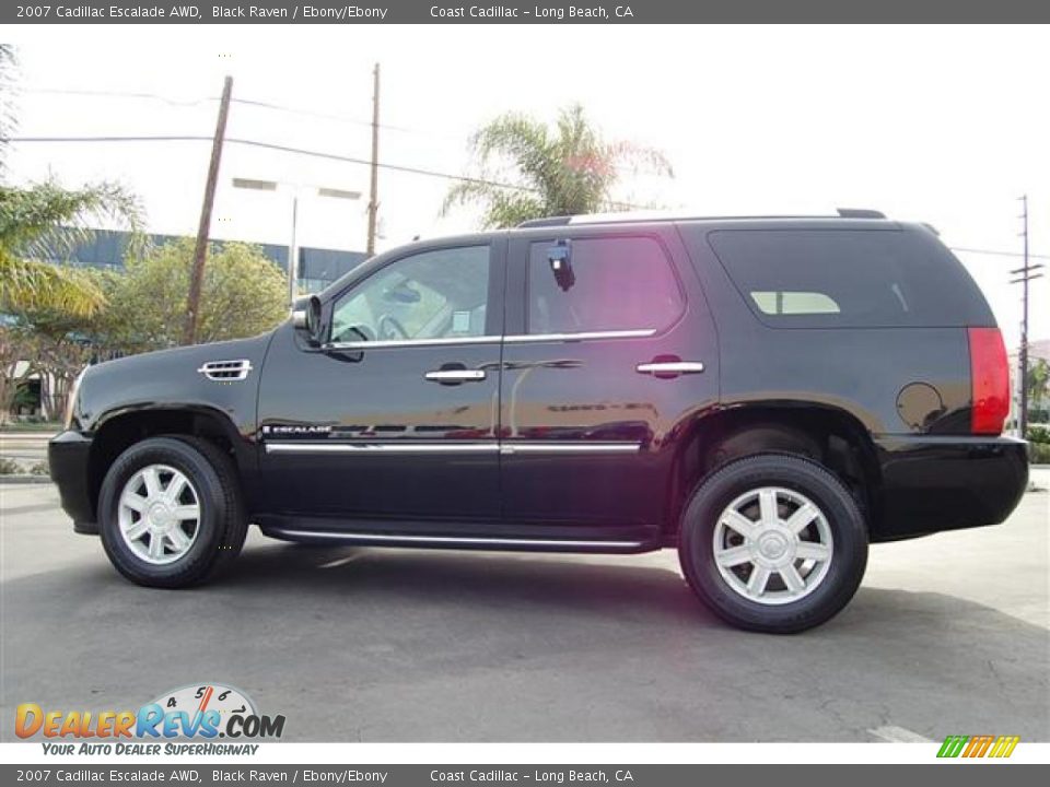 2007 Cadillac Escalade AWD Black Raven / Ebony/Ebony Photo #5