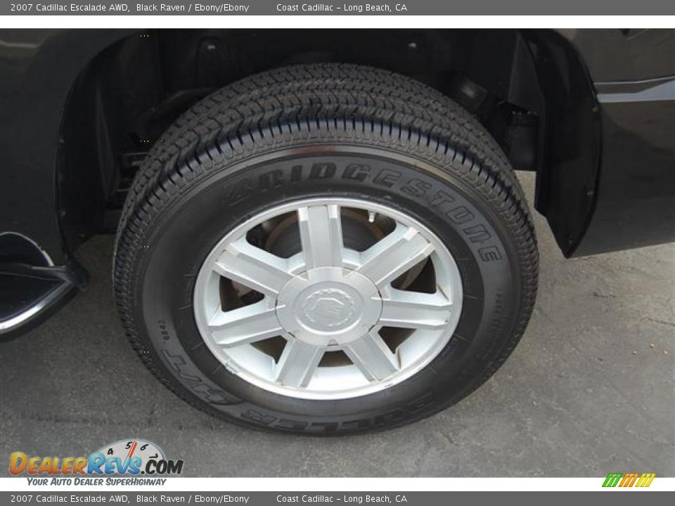 2007 Cadillac Escalade AWD Black Raven / Ebony/Ebony Photo #6