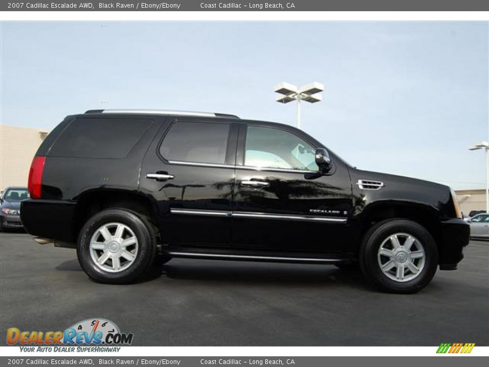 2007 Cadillac Escalade AWD Black Raven / Ebony/Ebony Photo #11