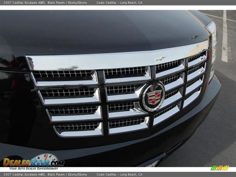 2007 Cadillac Escalade AWD Black Raven / Ebony/Ebony Photo #12