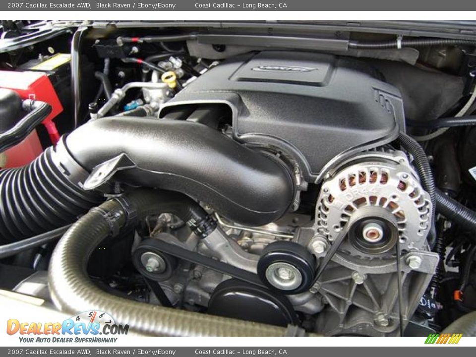 2007 Cadillac Escalade AWD Black Raven / Ebony/Ebony Photo #15