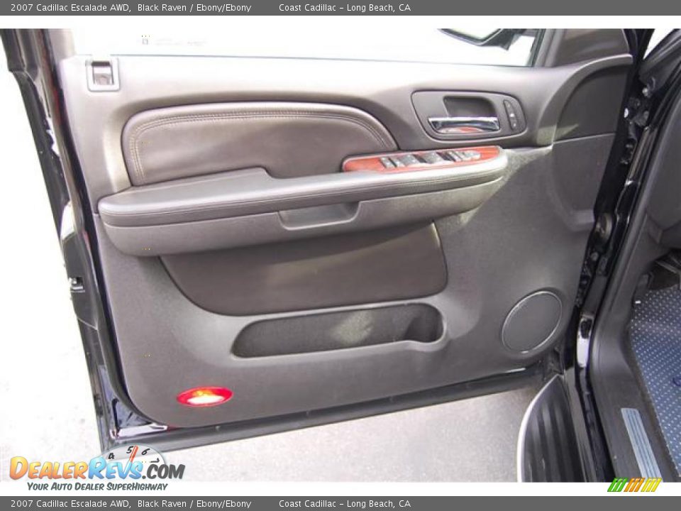 2007 Cadillac Escalade AWD Black Raven / Ebony/Ebony Photo #20