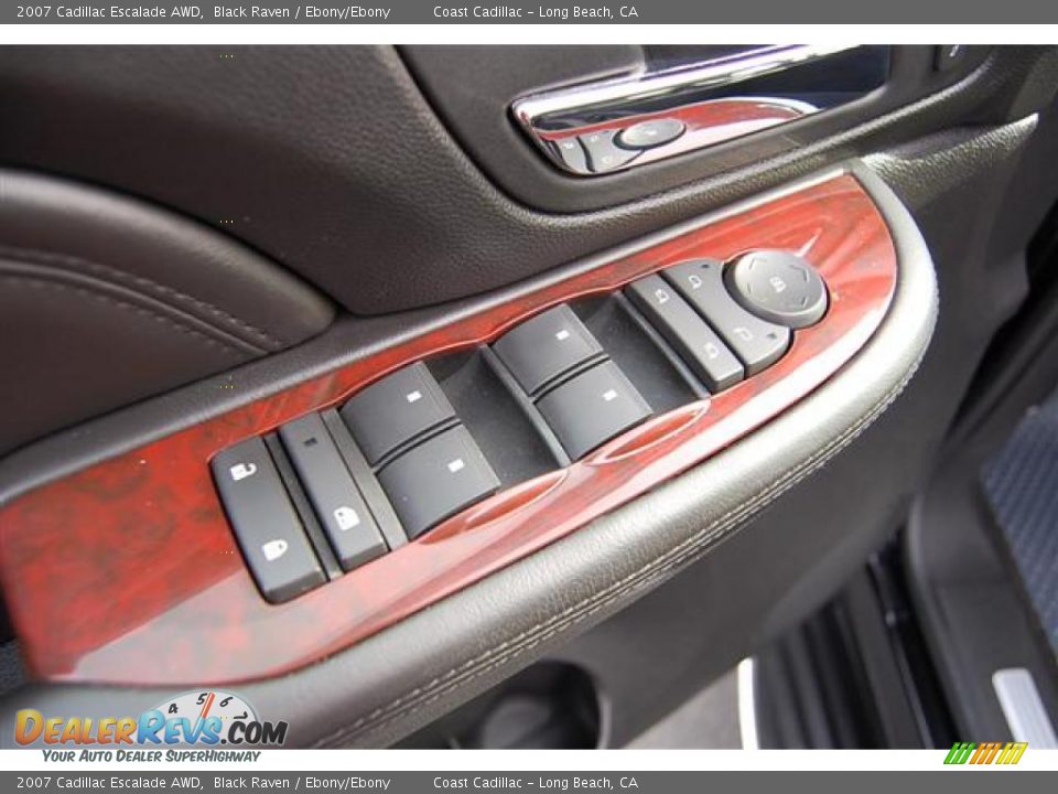 2007 Cadillac Escalade AWD Black Raven / Ebony/Ebony Photo #21