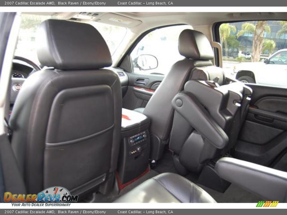2007 Cadillac Escalade AWD Black Raven / Ebony/Ebony Photo #22