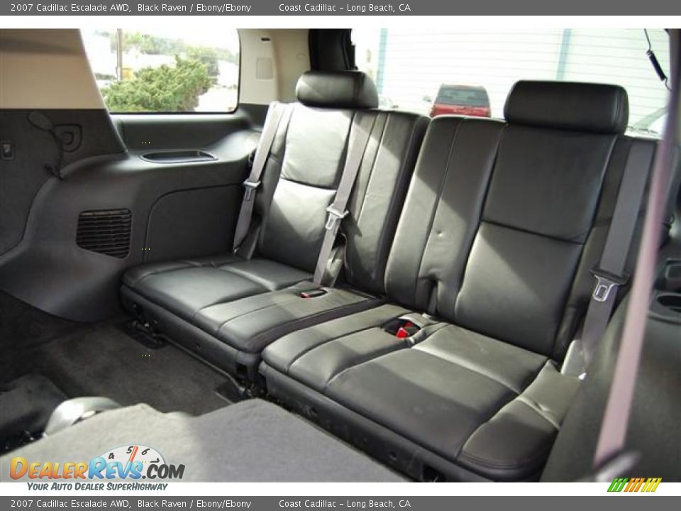2007 Cadillac Escalade AWD Black Raven / Ebony/Ebony Photo #25