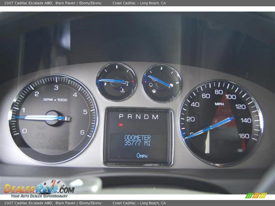 2007 Cadillac Escalade AWD Black Raven / Ebony/Ebony Photo #28