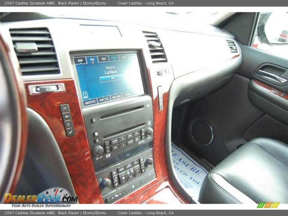 2007 Cadillac Escalade AWD Black Raven / Ebony/Ebony Photo #31