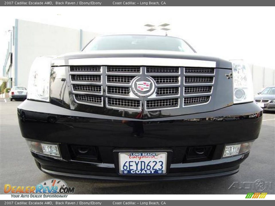 2007 Cadillac Escalade AWD Black Raven / Ebony/Ebony Photo #33