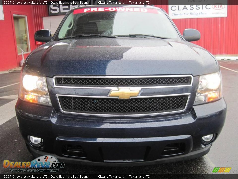 2007 Chevrolet Avalanche LTZ Dark Blue Metallic / Ebony Photo #5