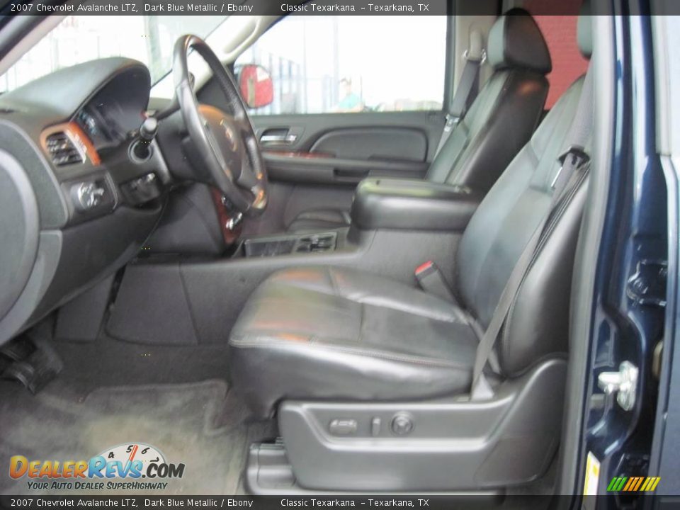 2007 Chevrolet Avalanche LTZ Dark Blue Metallic / Ebony Photo #9