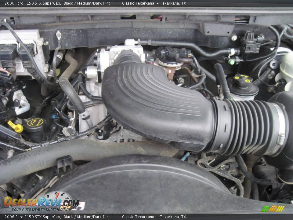 2006 Ford F150 STX SuperCab Black / Medium/Dark Flint Photo #14