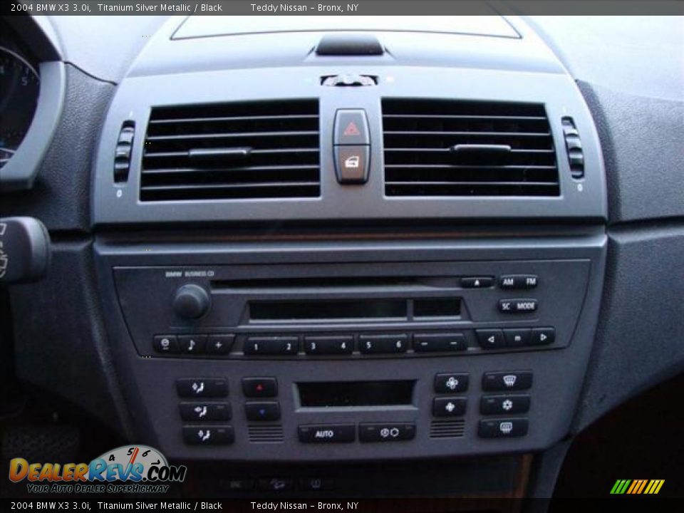 2004 BMW X3 3.0i Titanium Silver Metallic / Black Photo #7