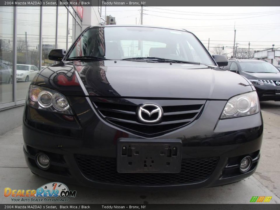 2004 Mazda MAZDA3 s Sedan Black Mica / Black Photo #2